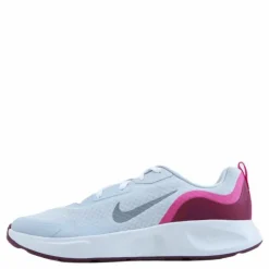 Nike Wearallday Big Kids' Shoe Pure Platinum/smoke Grey-pink