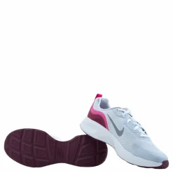 Nike Wearallday Big Kids' Shoe Pure Platinum/smoke Grey-pink