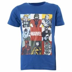 Nkmarthur Marvel Ss Top Mar Nouvean Navy