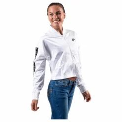 Nsw Air Satin Track Jacket White