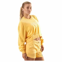 Nsw Retro Femme Crew Terry Yellow