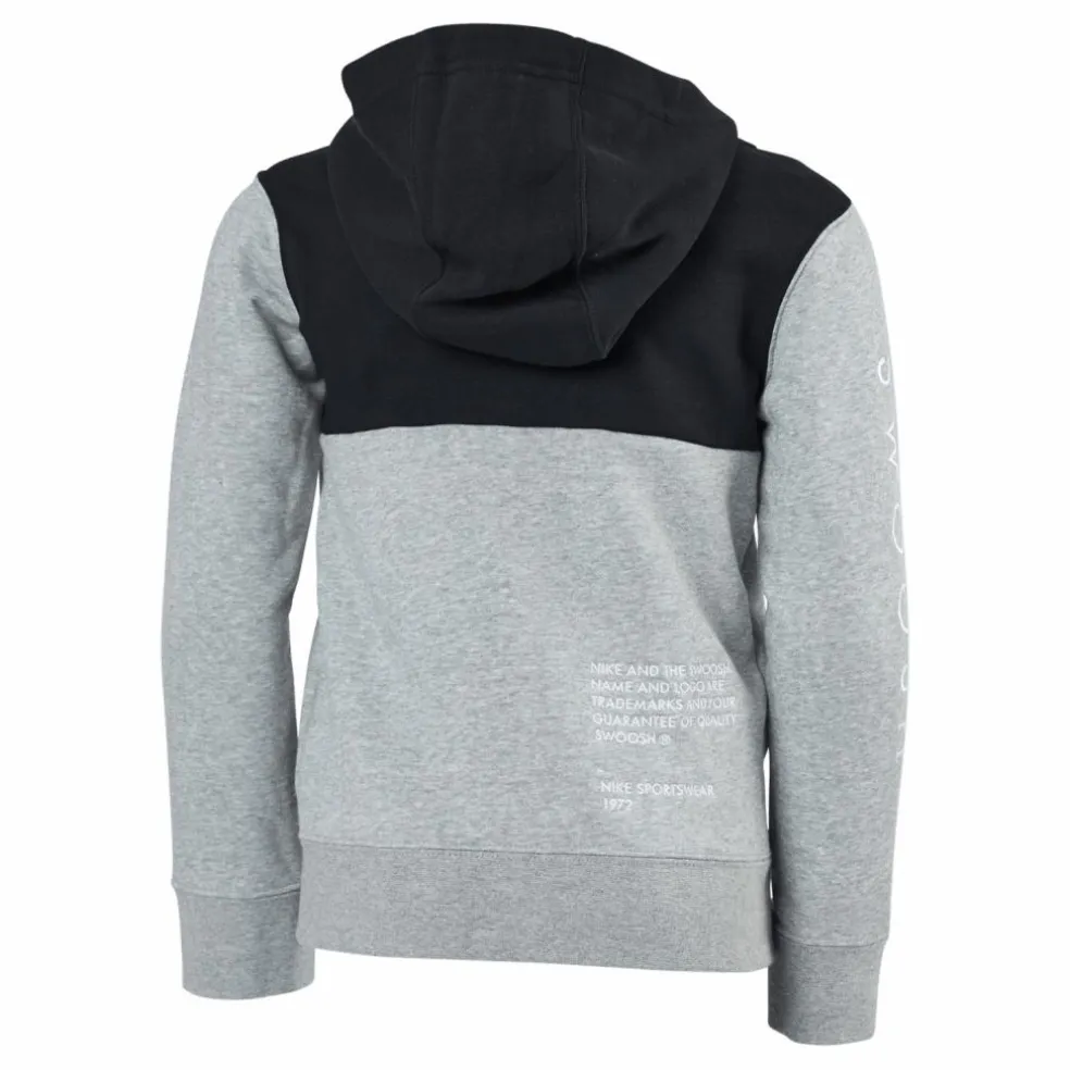 NSW Swoosh Zip Hoodie Junior Grey