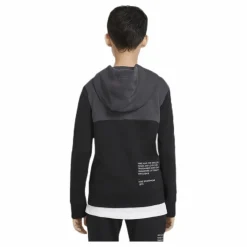NSW Swoosh Zip Hoodie Junior Black/Grey