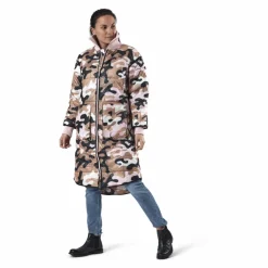 Nyre Parka Pink/Patterned