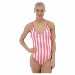 Olga Swimsuit Pink/White