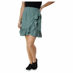 Olivia Wrap Skirt Wvn Green