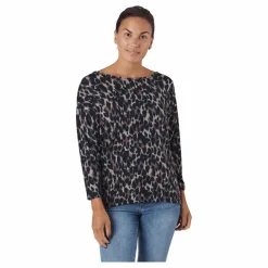 Onlelcos 4/5 Aop Top Jrs Noos Taupe Gray