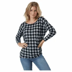 Onlelcos 4/5 Aop Top Jrs Noos Light Grey Melange