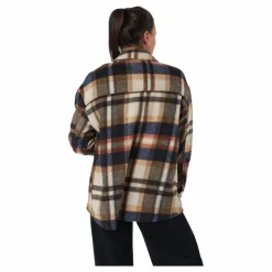 Onlmaci L/s Check Shacket Pnt Humus