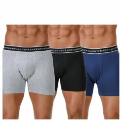 Organic Cotton Boxer 5-Pack Blue/Black/Grey