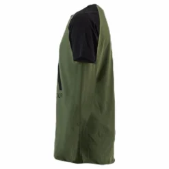 Organic Rag Tee Youth Black/Green