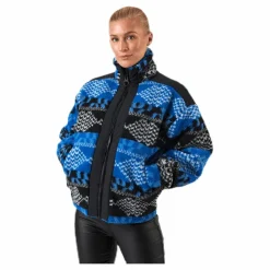 Original Pile Zip Jacket AW Patterned