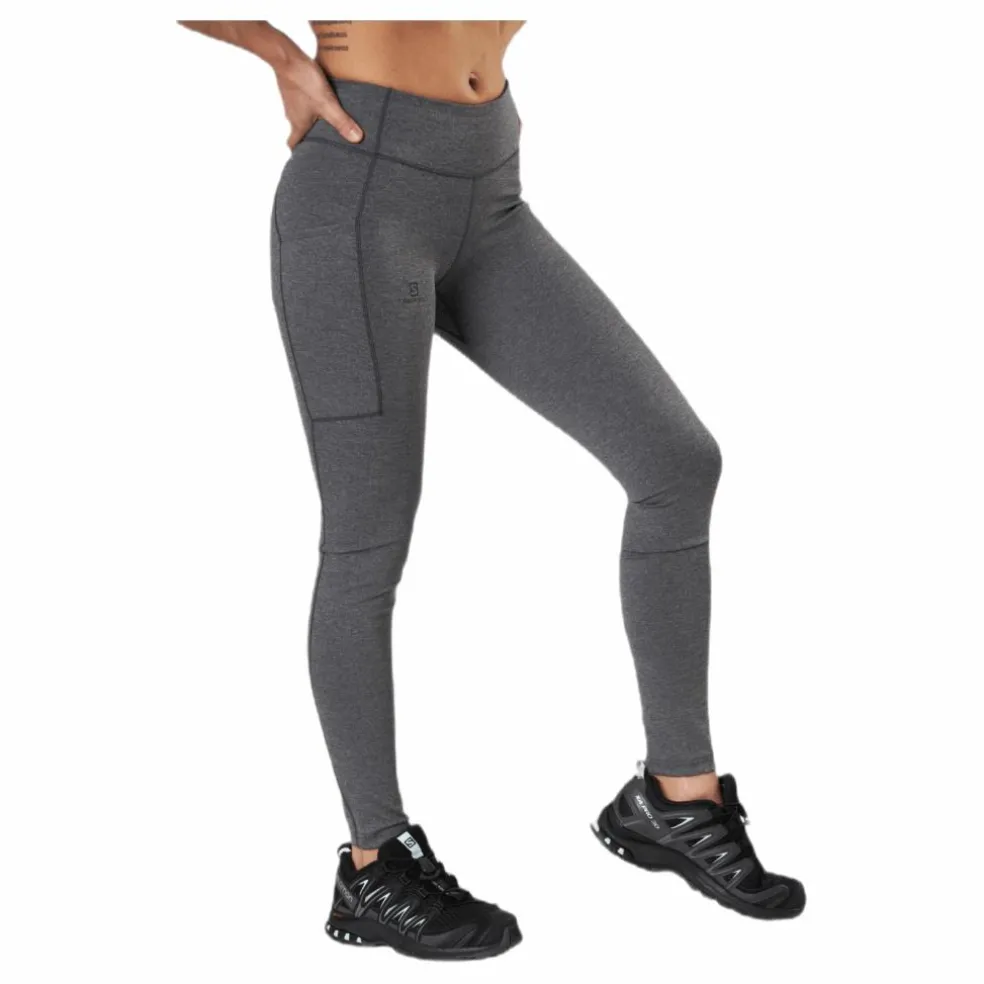 Outline Tights Black/Grey