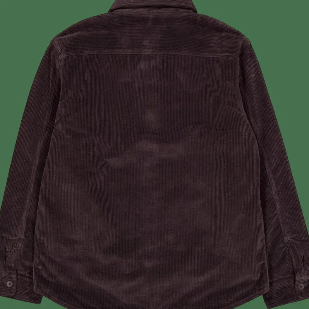 Oversized Corduroy Overshirt Brown Skb
