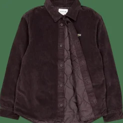 Oversized Corduroy Overshirt Brown Skb