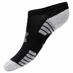 3-Pack Heatgear No Show Jr Black