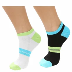 2-pack Lady Low-cut Blue/Grey