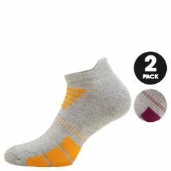 2-Pack Low-Cut Socks - Lucy Grey