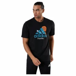 Padel Graphic Logo Black