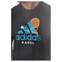 Padel Graphic Logo Black