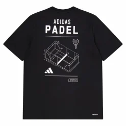 Padel Graphic Tee Black