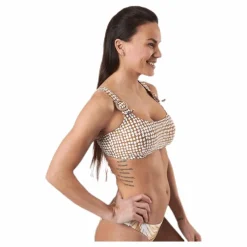 Paradise Cove Crop Top Gold