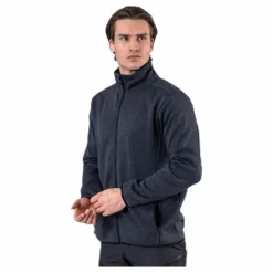 Pareman Melange Fleece Jacket Grey