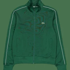 Paris Piqué Zip Front Track Ja Pine Green 132