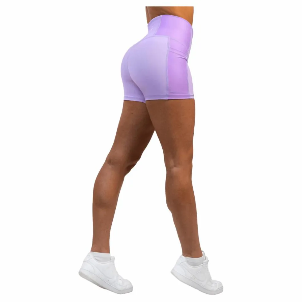 Pastel Paradise Shorts Lilac