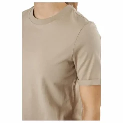 Pcria Ss Fold Up Solid Tee  Bc Silver Mink