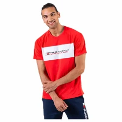 Performance Mesh Tee Red
