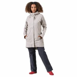 Petra Rain Jacket Beige