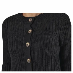 Petula Ls  Knit Cardigan Black