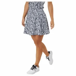 Printed 16-Inch Golf Skirt Black