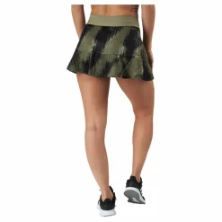 Printed Match Skirt P.blue 000/brown