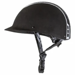 Priority Helmet Suede Glitter Black