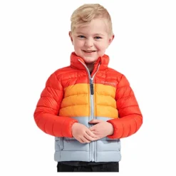 Puff Jacket Orange/Blue/Yellow