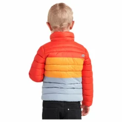 Puff Jacket Orange/Blue/Yellow