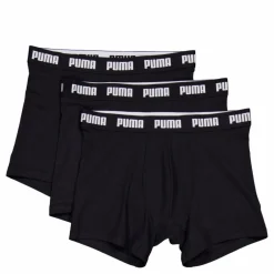Puma Men Everyday Boxer 3p Black / Black
