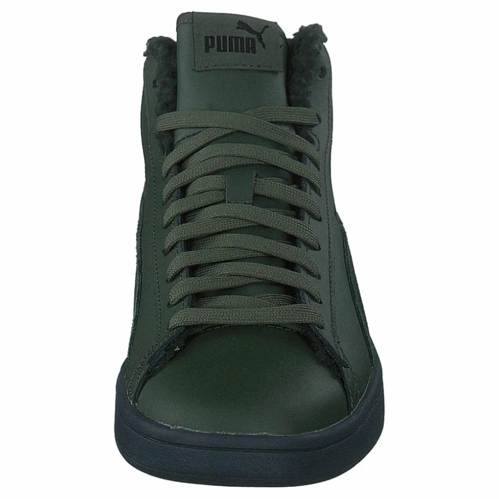 Puma Smash V2 Mid Wtr L Dark Green/Black