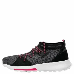 Quesa Shoes Core Black / Grey Five / Shock Pink