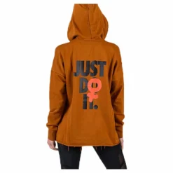 Rebel Slash Fleece Hoodie GRX Brown