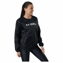 Recover Woven Shine Crew Black