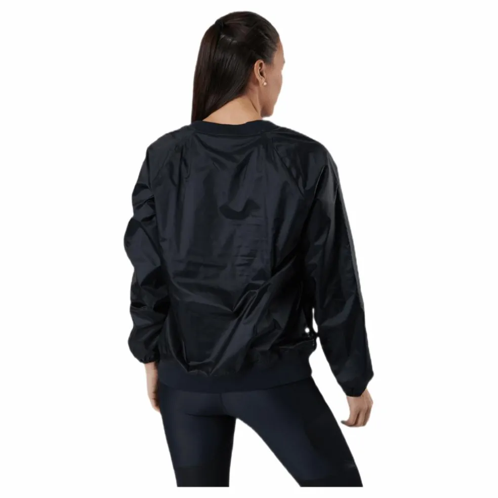 Recover Woven Shine Crew Black