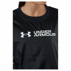 Recover Woven Shine Crew Black