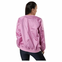 Recover Woven Shine Crew Pink