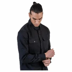 Recruit Overshirt Black