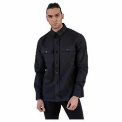 Recruit Overshirt Black