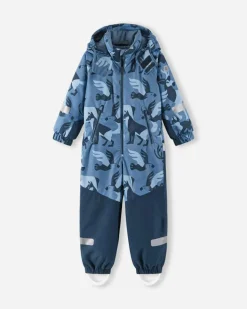 Reimatec Winter Overall, Kurik Blue Ocean