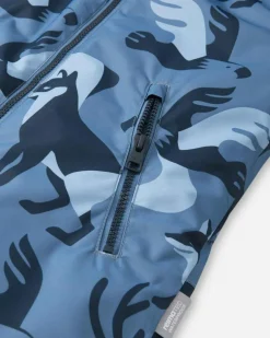 Reimatec Winter Overall, Kurik Blue Ocean